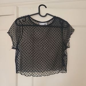 Asos Mesh Shirt Size 6